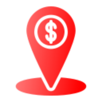 Transparent fees icon